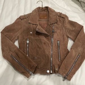 BLANKNYC SUEDE MOTO JACKET